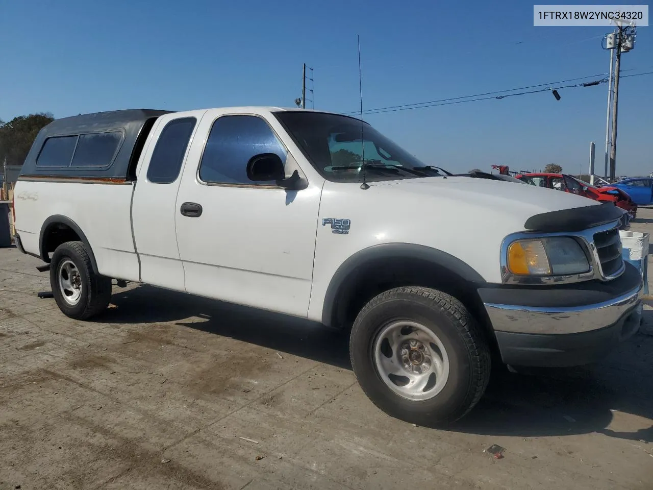 2000 Ford F150 VIN: 1FTRX18W2YNC34320 Lot: 77832404