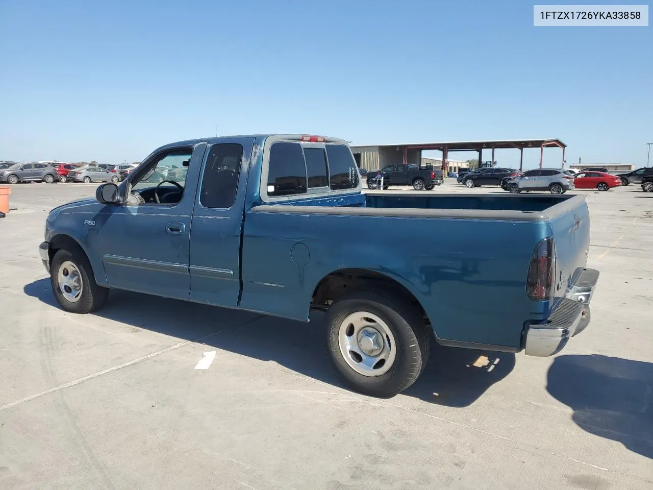 2000 Ford F150 VIN: 1FTZX1726YKA33858 Lot: 77861714