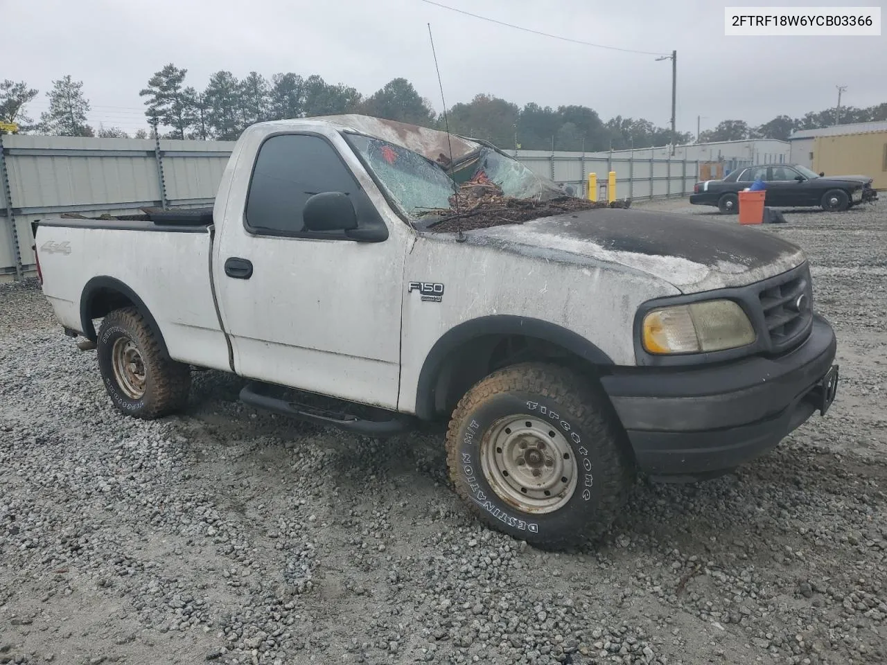 2000 Ford F150 VIN: 2FTRF18W6YCB03366 Lot: 78364684