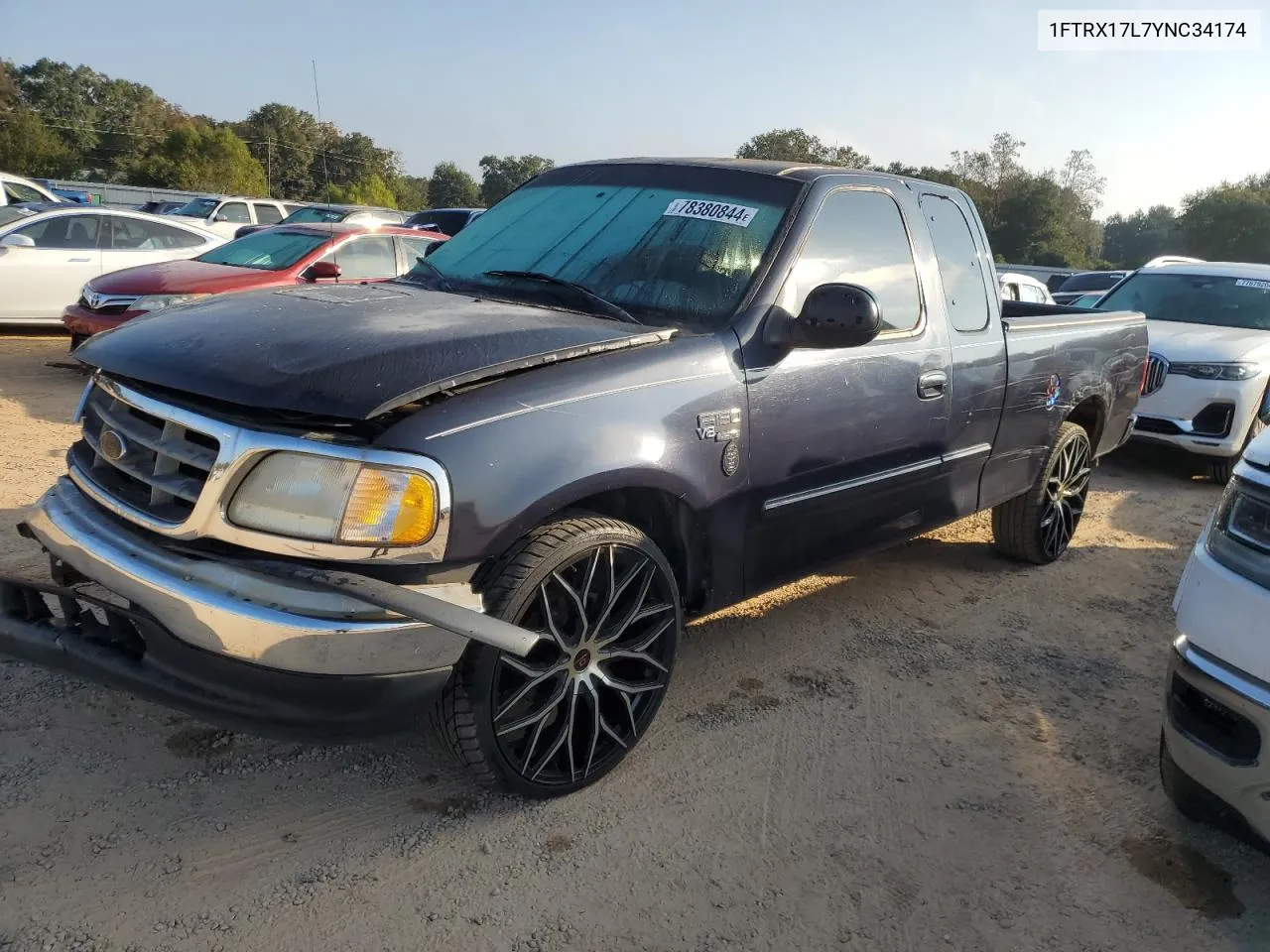 2000 Ford F150 VIN: 1FTRX17L7YNC34174 Lot: 78380844