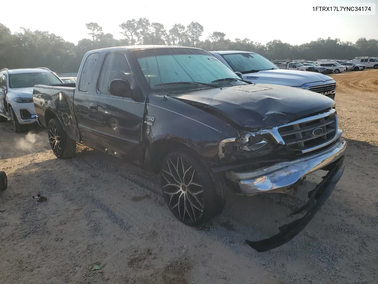 2000 Ford F150 VIN: 1FTRX17L7YNC34174 Lot: 78380844