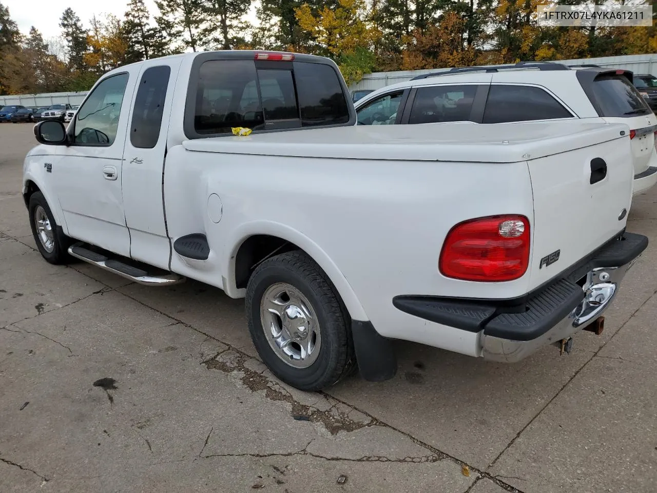 2000 Ford F150 VIN: 1FTRX07L4YKA61211 Lot: 78452914