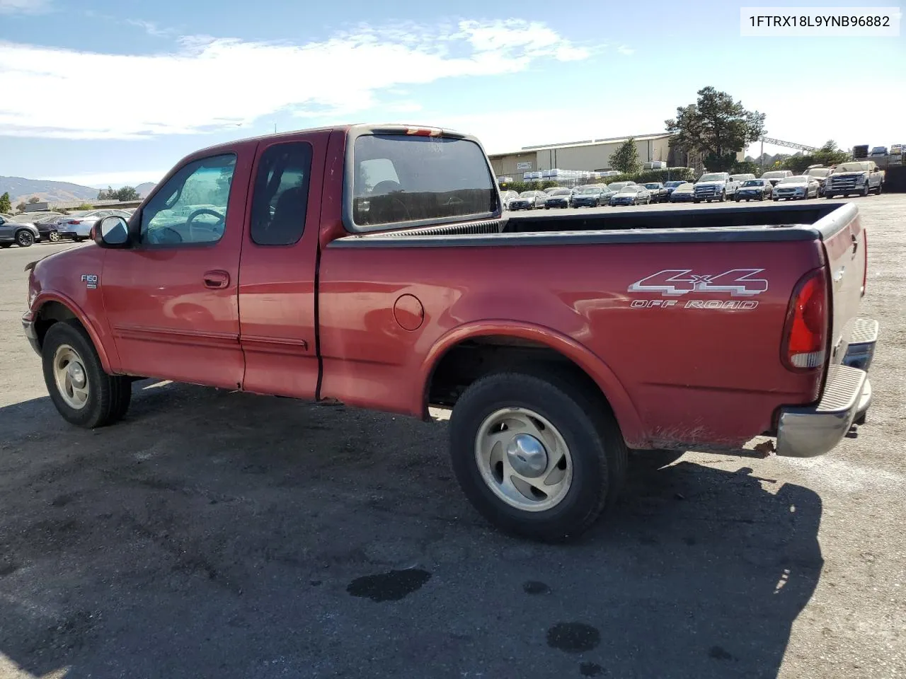 2000 Ford F150 VIN: 1FTRX18L9YNB96882 Lot: 78689744