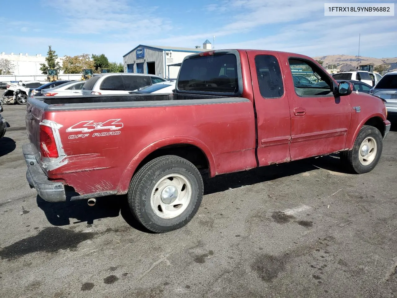 2000 Ford F150 VIN: 1FTRX18L9YNB96882 Lot: 78689744