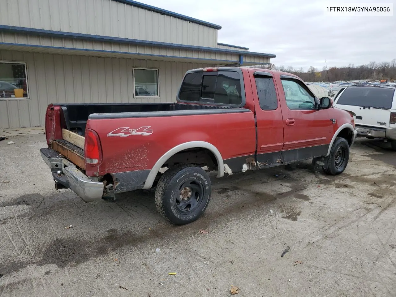 2000 Ford F150 VIN: 1FTRX18W5YNA95056 Lot: 78716134