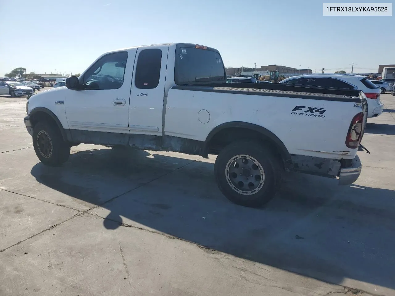 2000 Ford F150 VIN: 1FTRX18LXYKA95528 Lot: 78819094