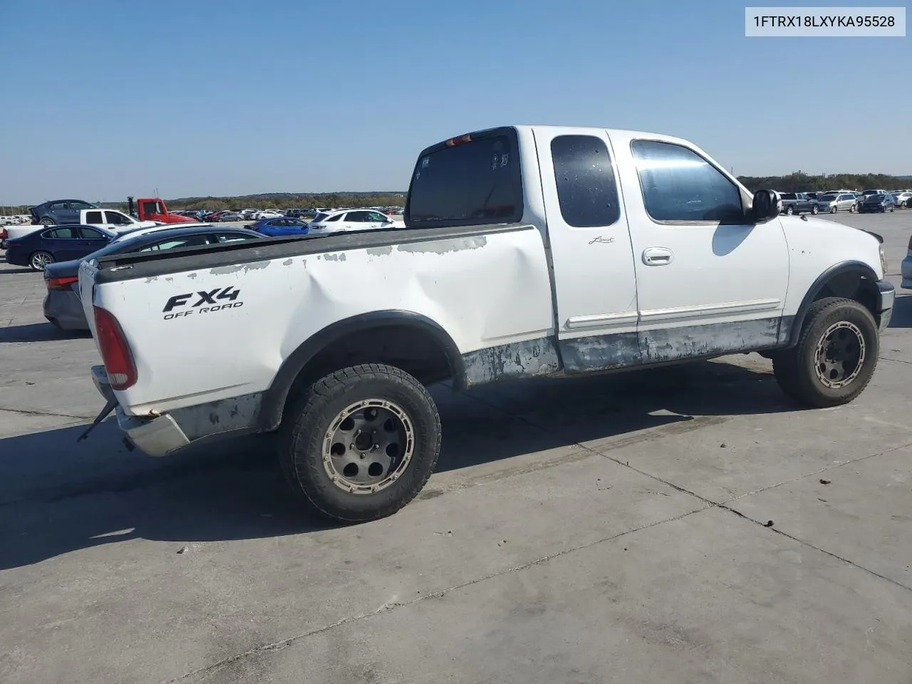 2000 Ford F150 VIN: 1FTRX18LXYKA95528 Lot: 78819094