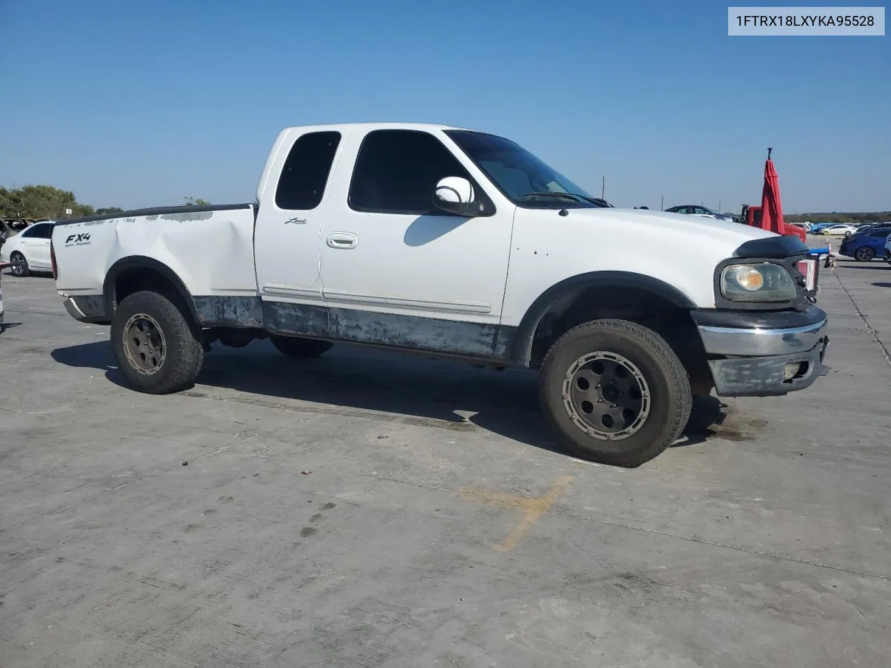 2000 Ford F150 VIN: 1FTRX18LXYKA95528 Lot: 78819094