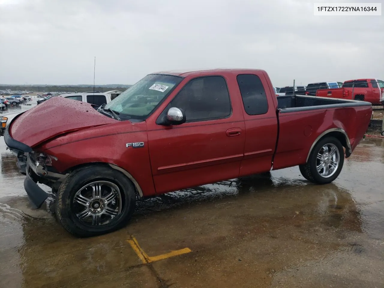 2000 Ford F150 VIN: 1FTZX1722YNA16344 Lot: 79117044