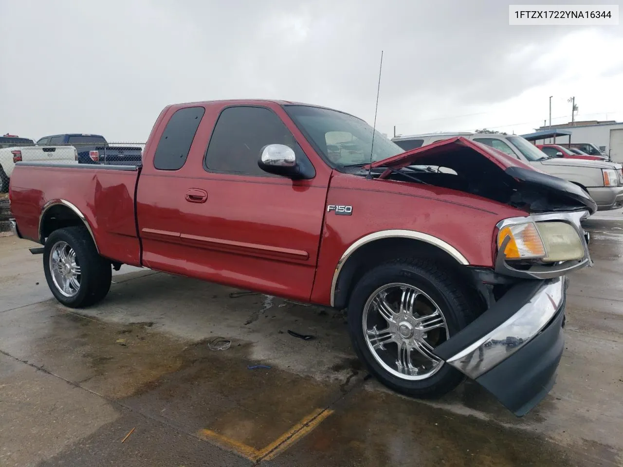 2000 Ford F150 VIN: 1FTZX1722YNA16344 Lot: 79117044