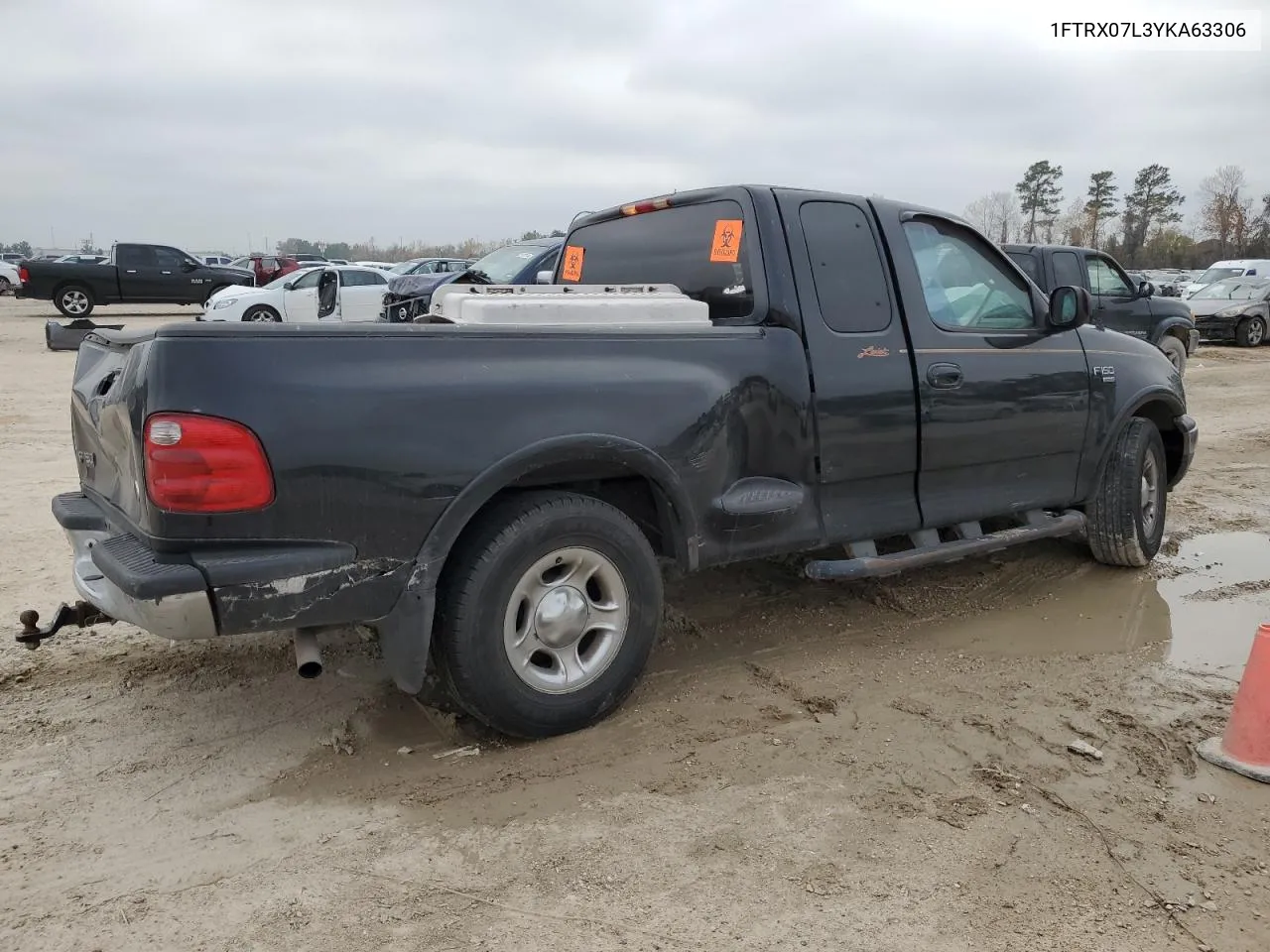 2000 Ford F150 VIN: 1FTRX07L3YKA63306 Lot: 80055093