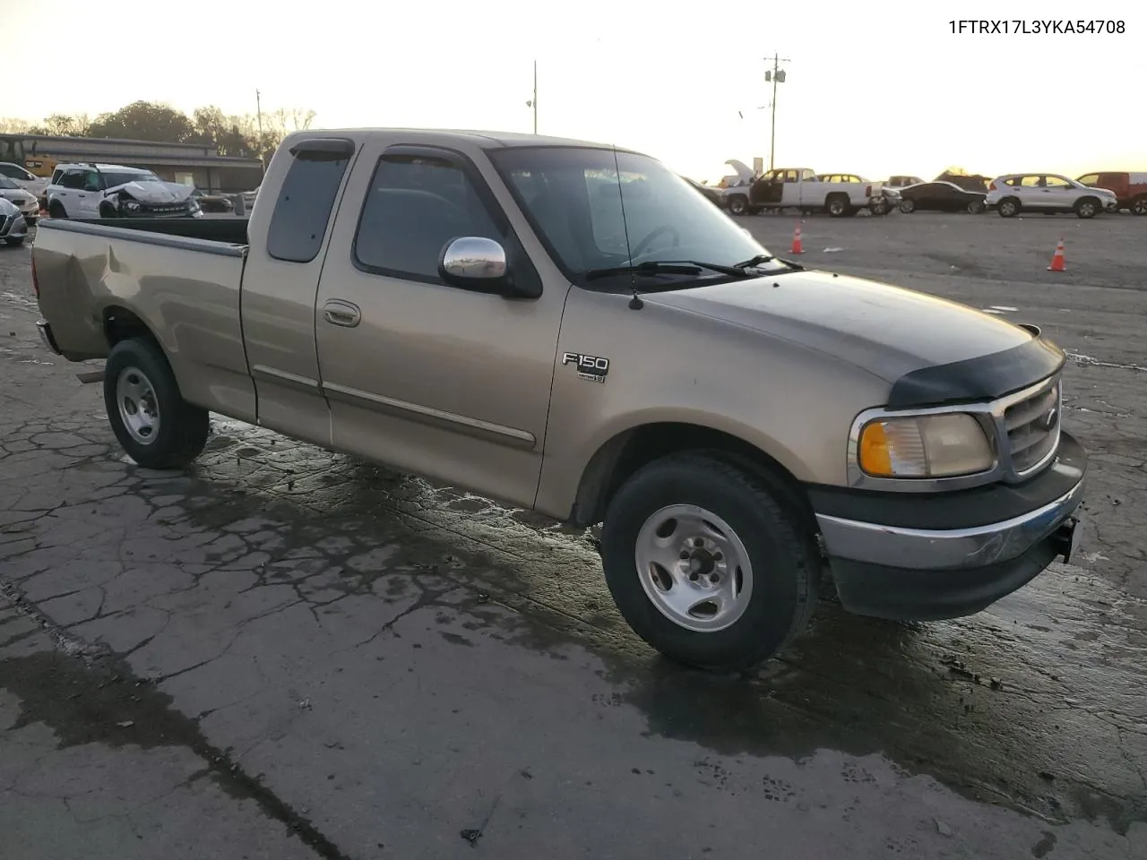 2000 Ford F150 VIN: 1FTRX17L3YKA54708 Lot: 80437824