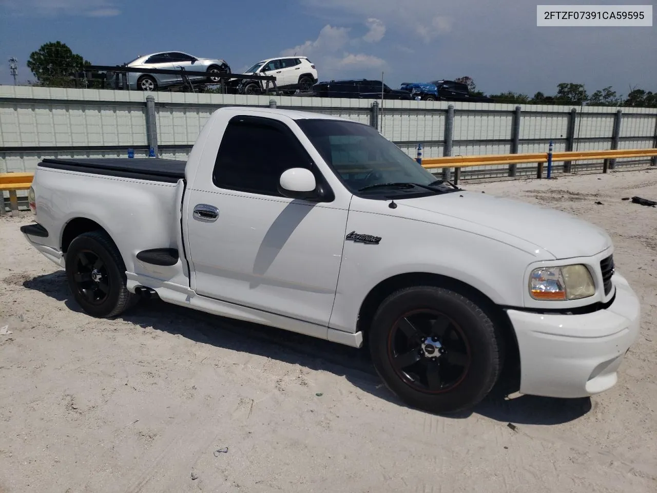 2001 Ford F150 Svt Lightning VIN: 2FTZF07391CA59595 Lot: 56012394