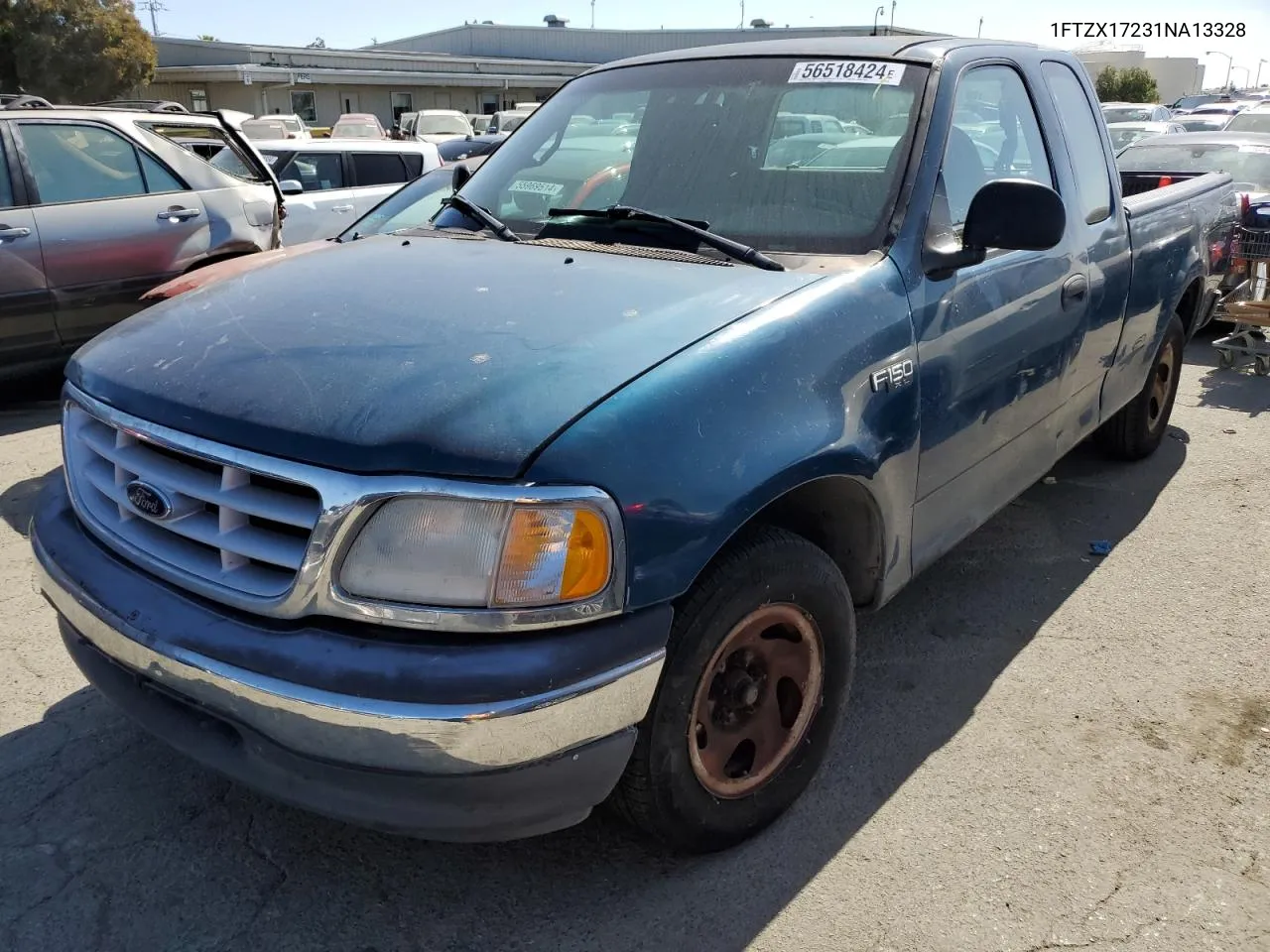 2001 Ford F150 VIN: 1FTZX17231NA13328 Lot: 56518424