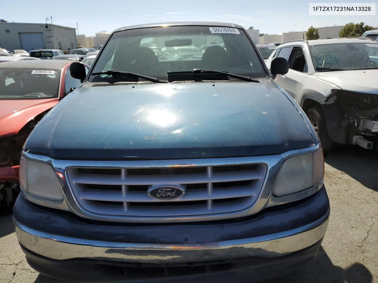 2001 Ford F150 VIN: 1FTZX17231NA13328 Lot: 56518424