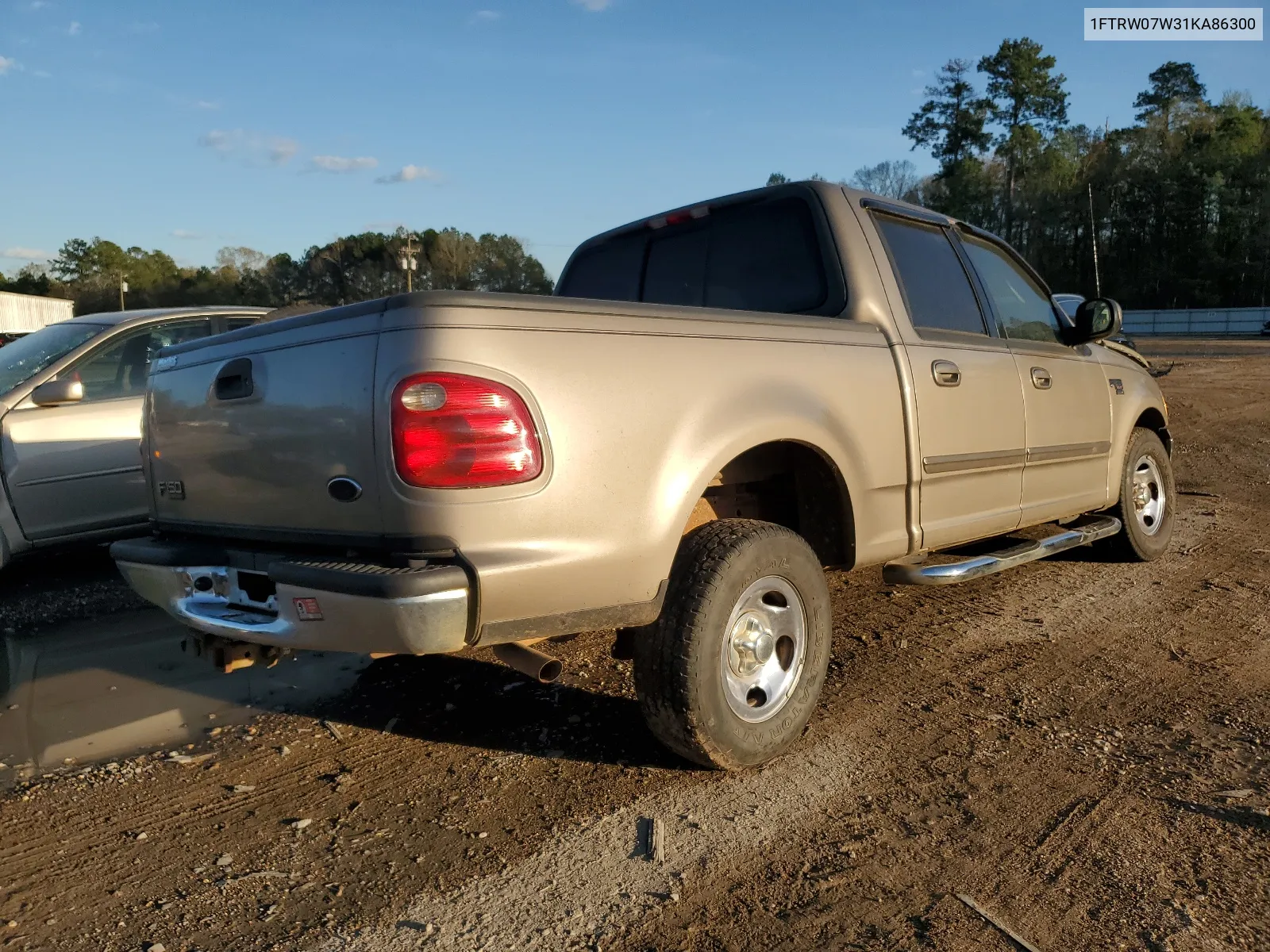 2001 Ford F150 Supercrew VIN: 1FTRW07W31KA86300 Lot: 57283434