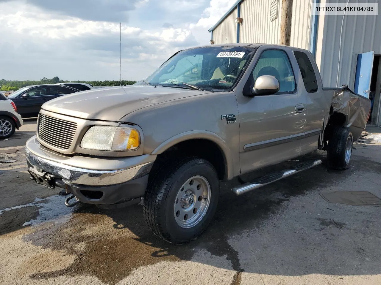 2001 Ford F150 VIN: 1FTRX18L41KF04788 Lot: 60136784