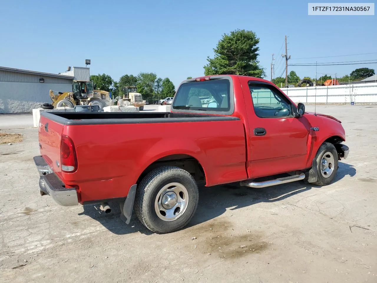 2001 Ford F150 VIN: 1FTZF17231NA30567 Lot: 62389734