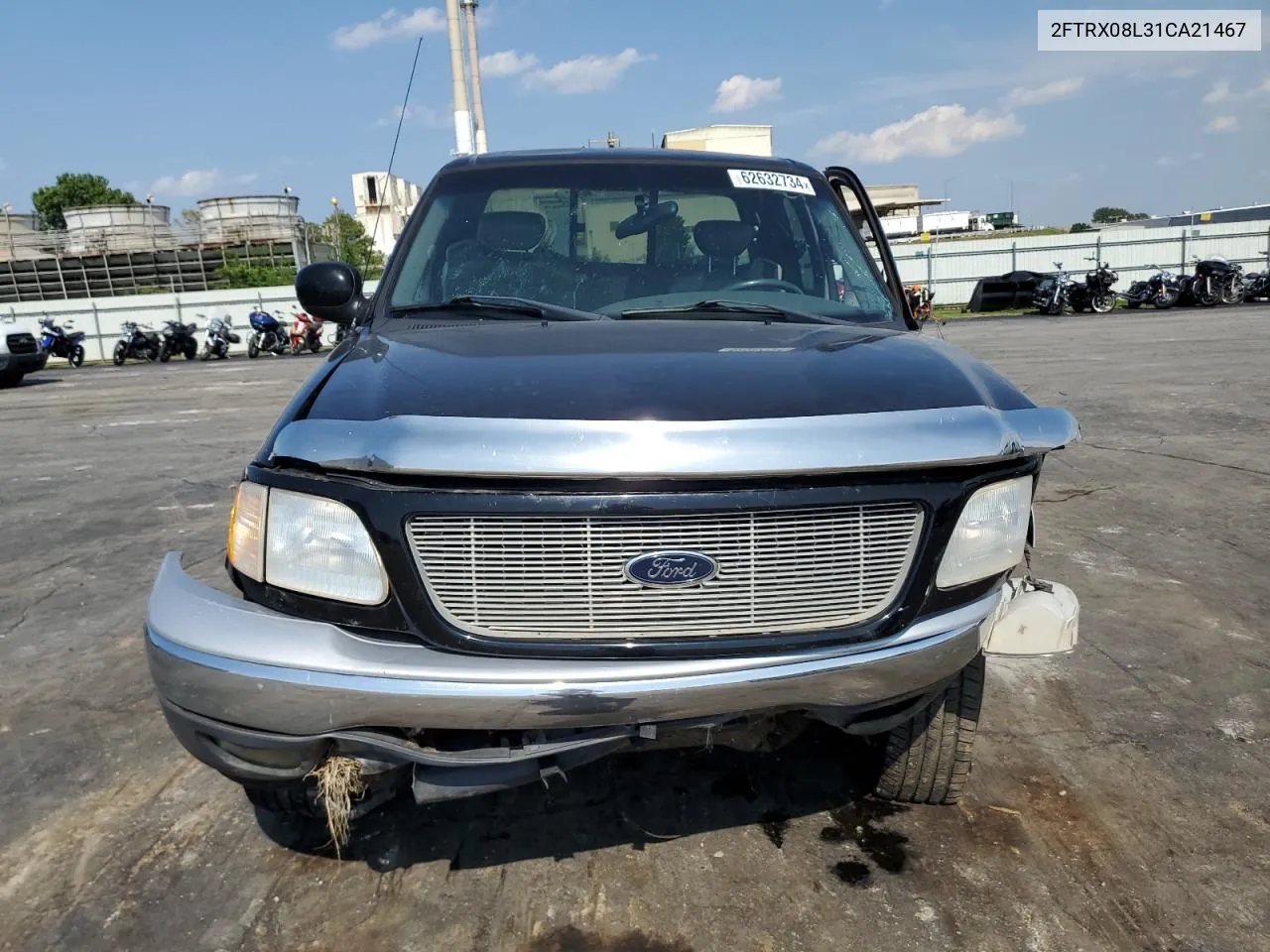 2001 Ford F150 VIN: 2FTRX08L31CA21467 Lot: 62632734