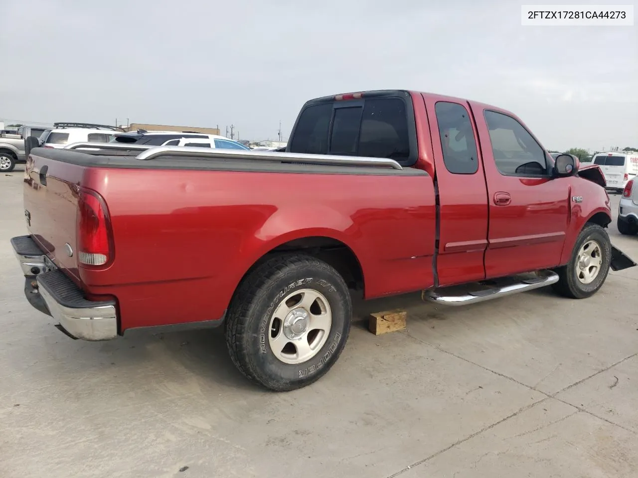 2001 Ford F150 VIN: 2FTZX17281CA44273 Lot: 63678044