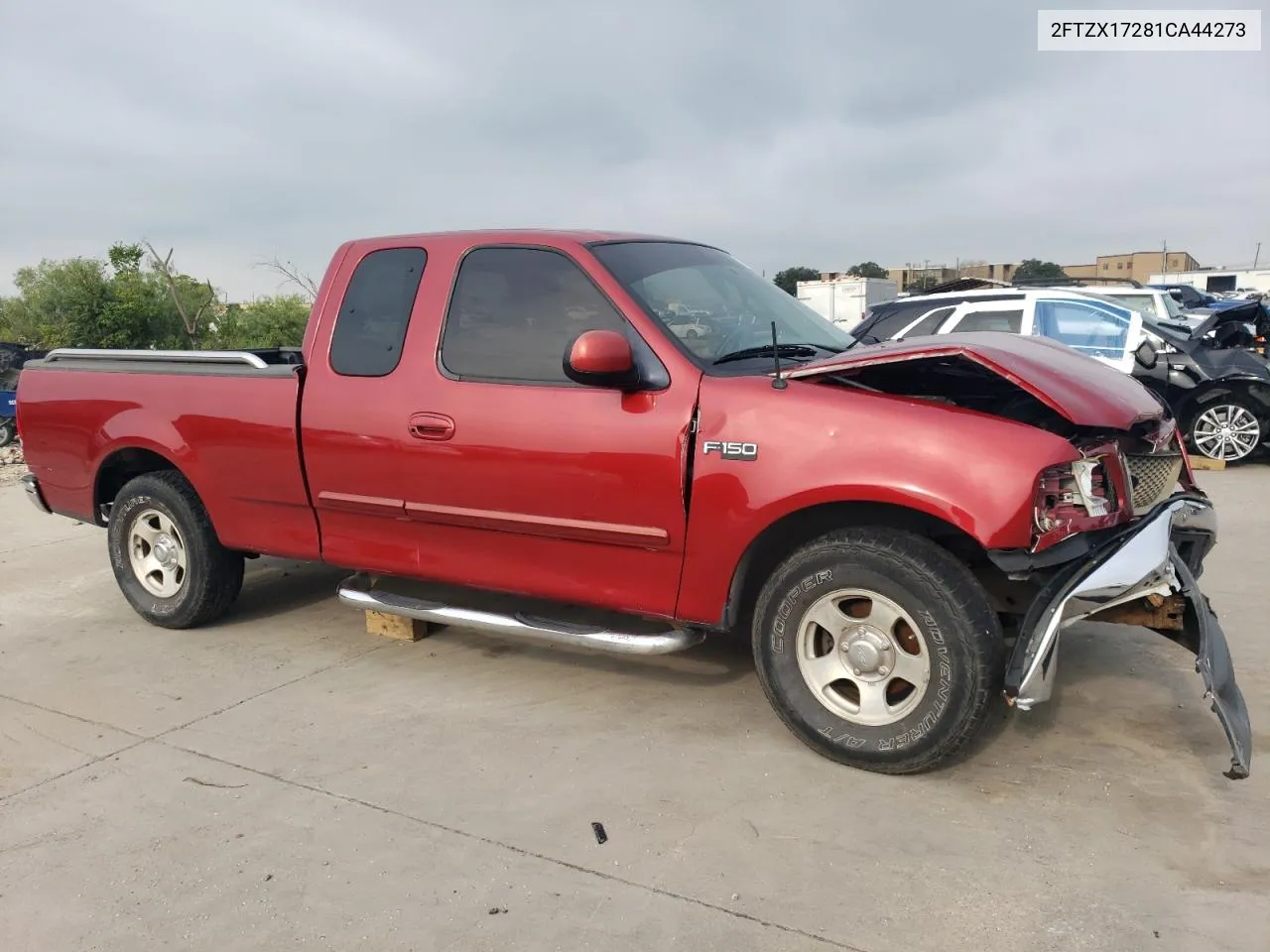 2001 Ford F150 VIN: 2FTZX17281CA44273 Lot: 63678044