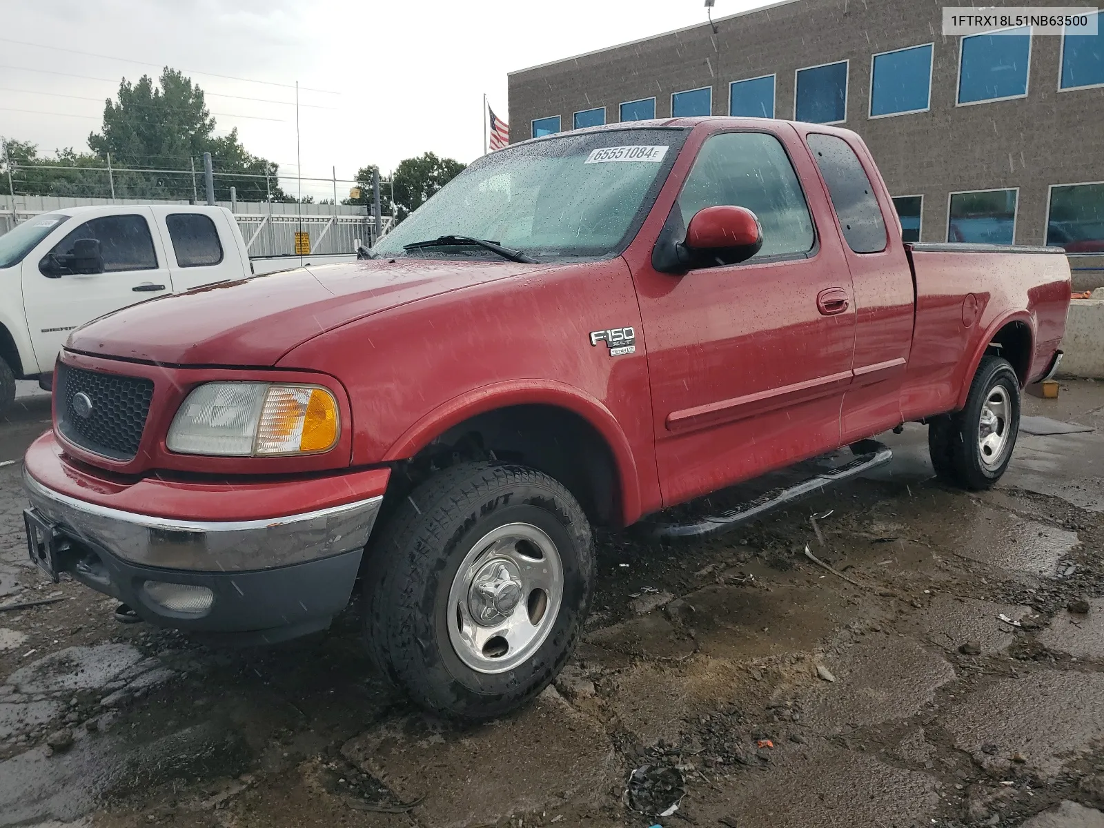 2001 Ford F150 VIN: 1FTRX18L51NB63500 Lot: 65551084