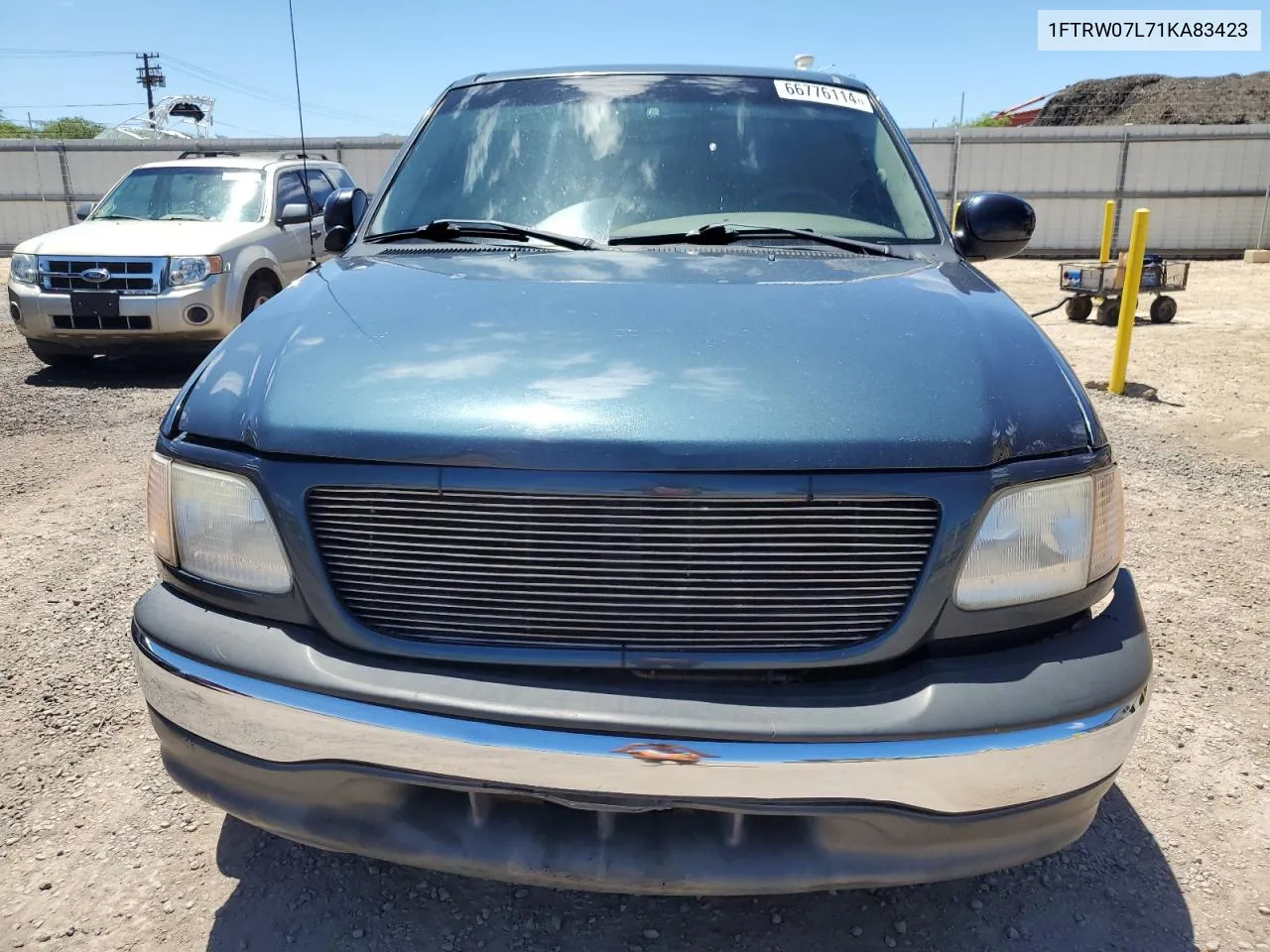 2001 Ford F150 Supercrew VIN: 1FTRW07L71KA83423 Lot: 66776114