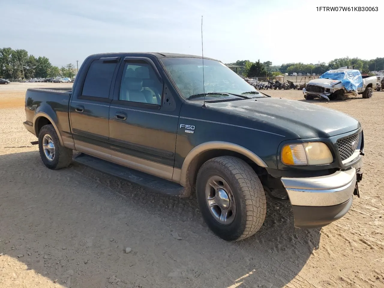 2001 Ford F150 Supercrew VIN: 1FTRW07W61KB30063 Lot: 67608424