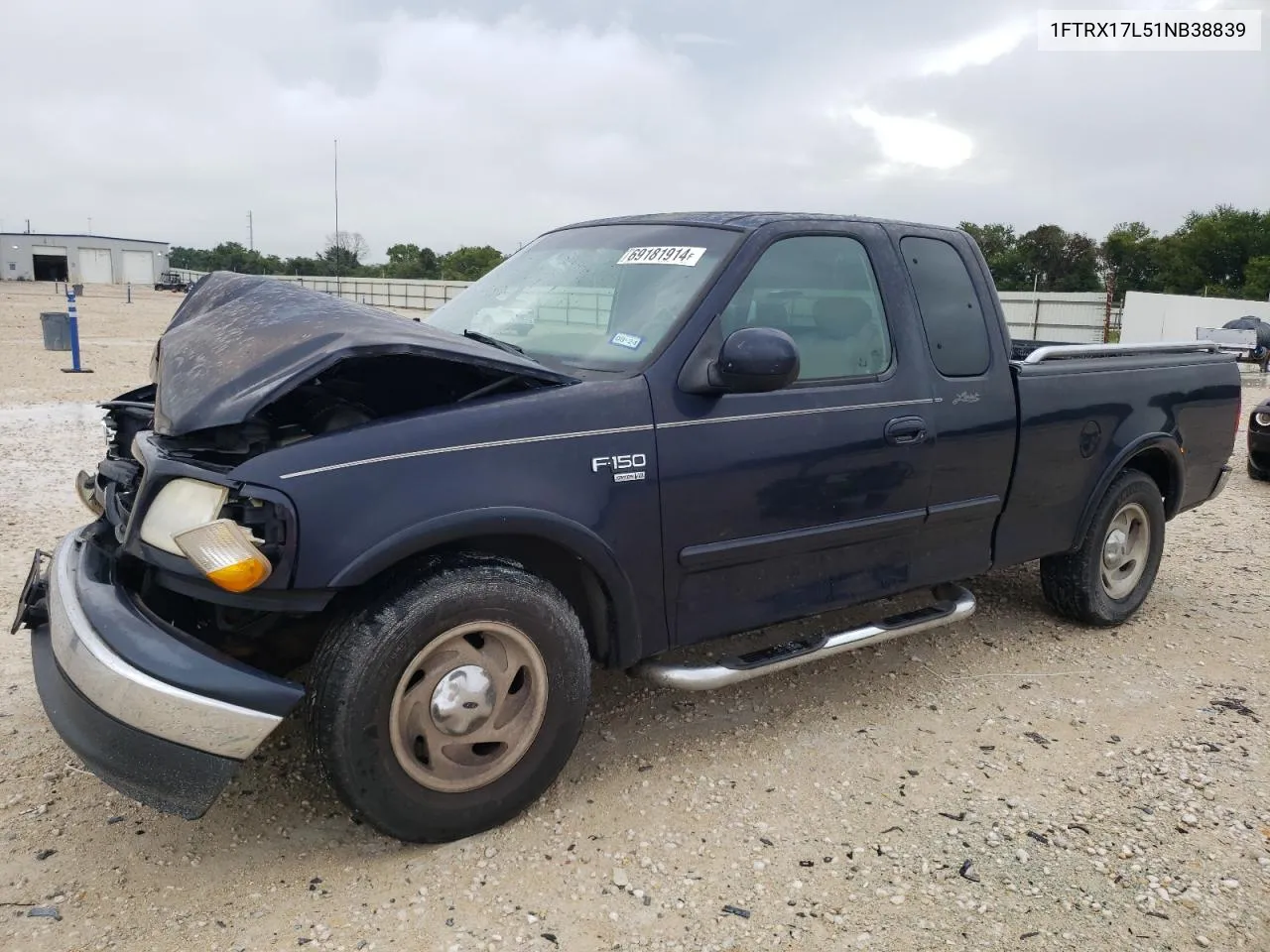 2001 Ford F150 VIN: 1FTRX17L51NB38839 Lot: 69181914