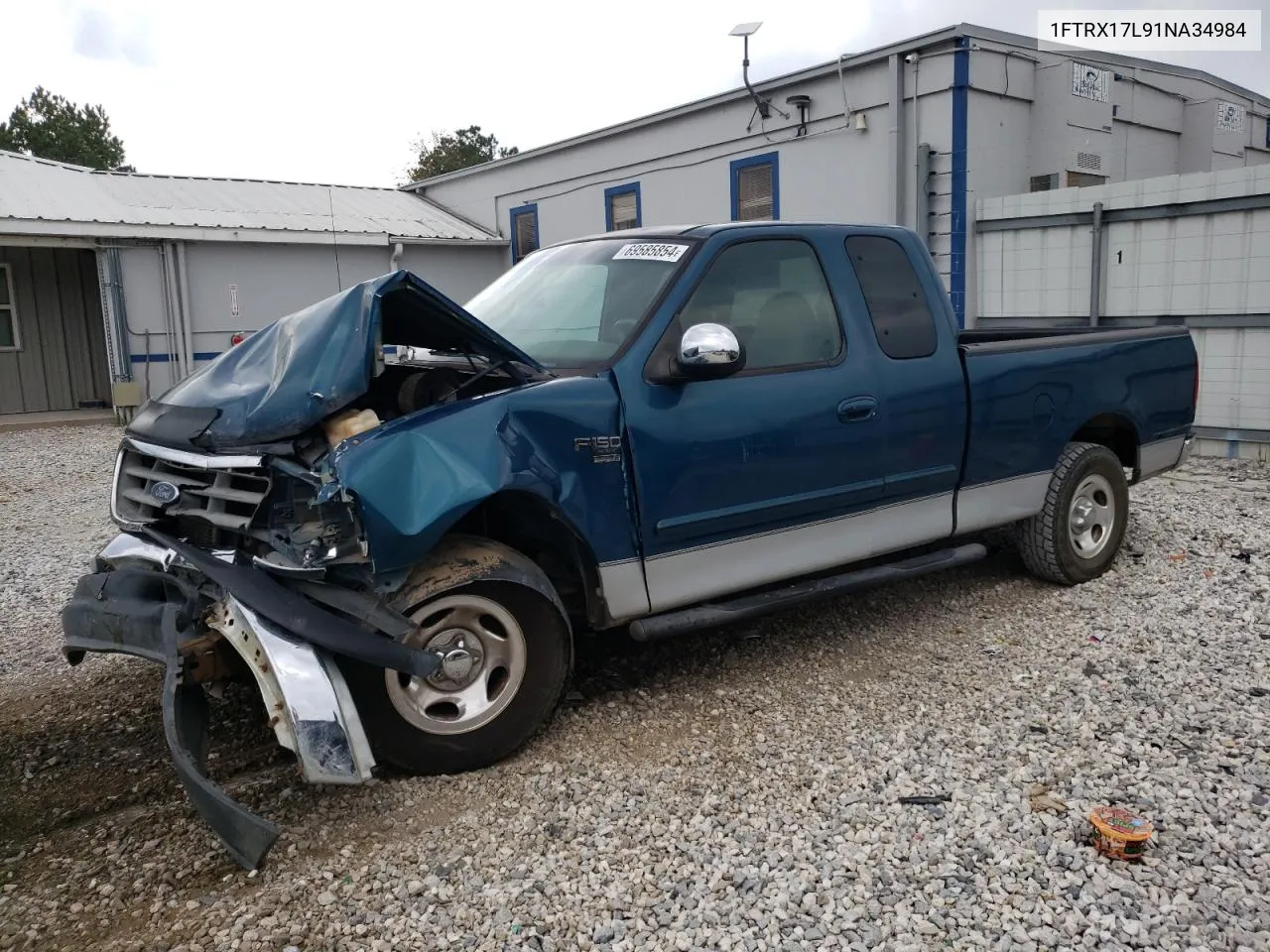 2001 Ford F150 VIN: 1FTRX17L91NA34984 Lot: 69585854