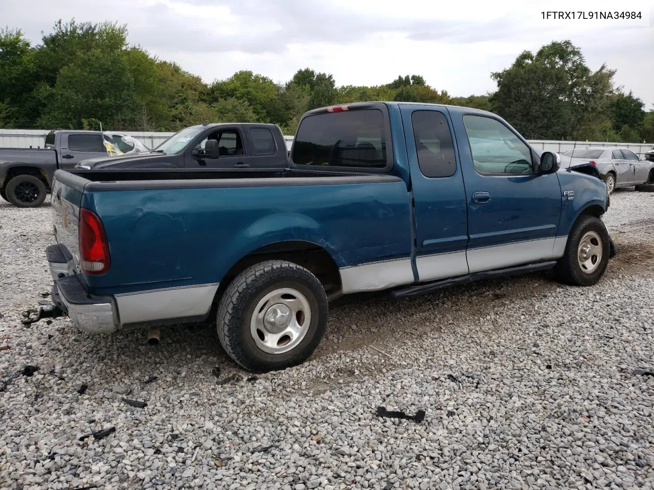 2001 Ford F150 VIN: 1FTRX17L91NA34984 Lot: 69585854