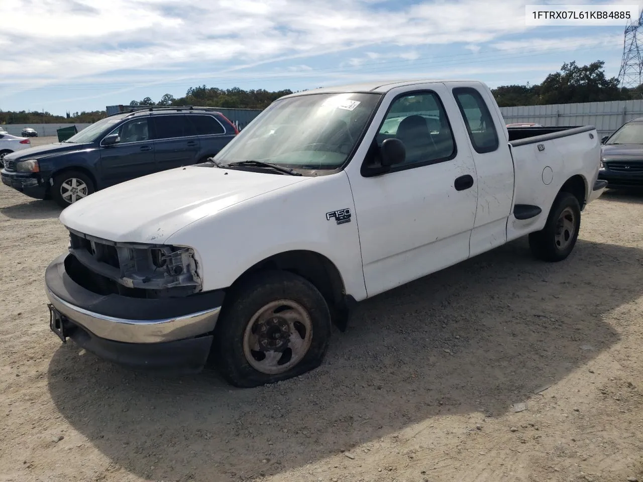 2001 Ford F150 VIN: 1FTRX07L61KB84885 Lot: 70820394