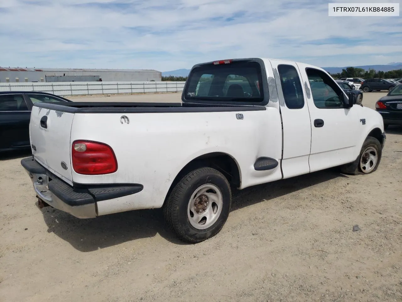 2001 Ford F150 VIN: 1FTRX07L61KB84885 Lot: 70820394