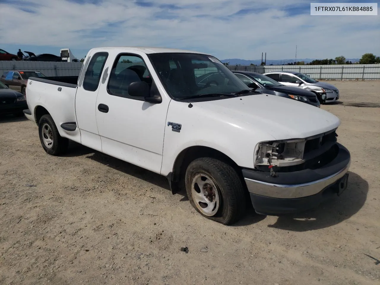 2001 Ford F150 VIN: 1FTRX07L61KB84885 Lot: 70820394