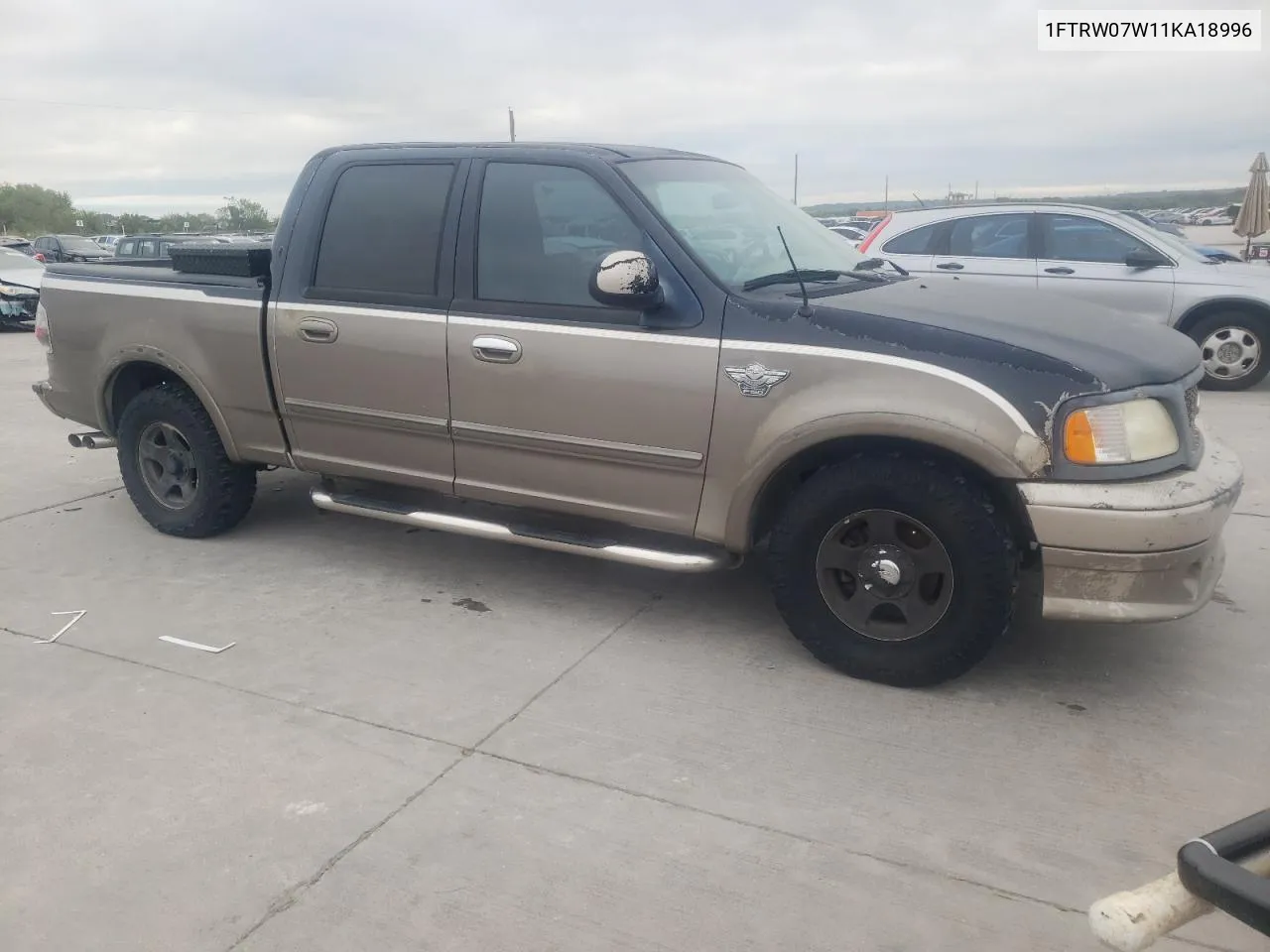 1FTRW07W11KA18996 2001 Ford F150 Supercrew