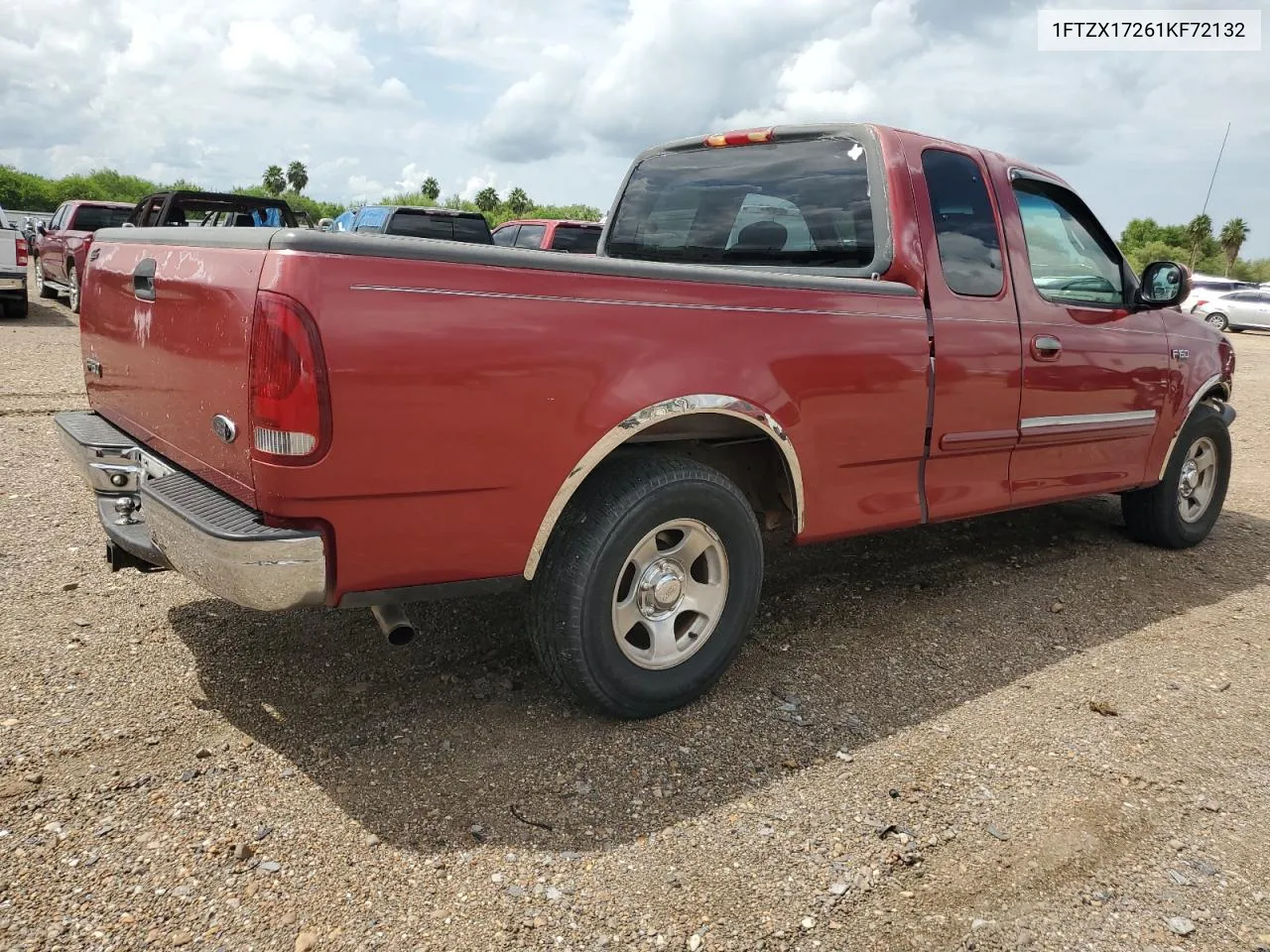 2001 Ford F150 VIN: 1FTZX17261KF72132 Lot: 71565174