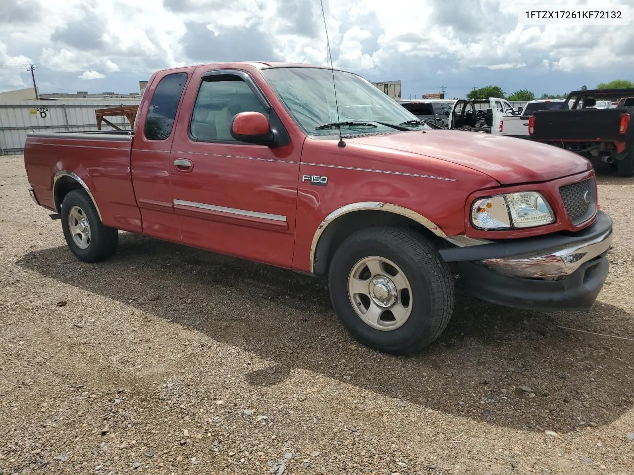 2001 Ford F150 VIN: 1FTZX17261KF72132 Lot: 71565174