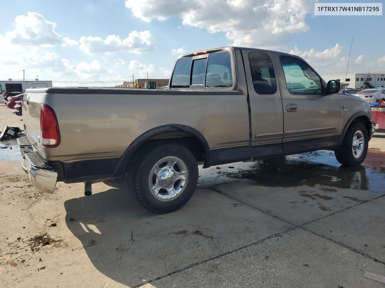 2001 Ford F150 VIN: 1FTRX17W41NB17295 Lot: 71868154