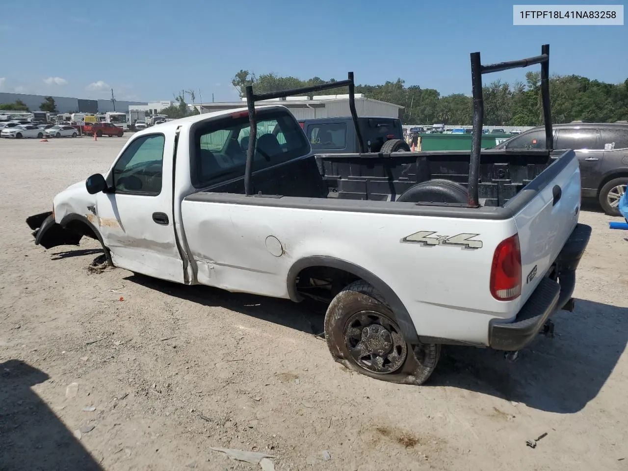 2001 Ford F150 VIN: 1FTPF18L41NA83258 Lot: 72040604