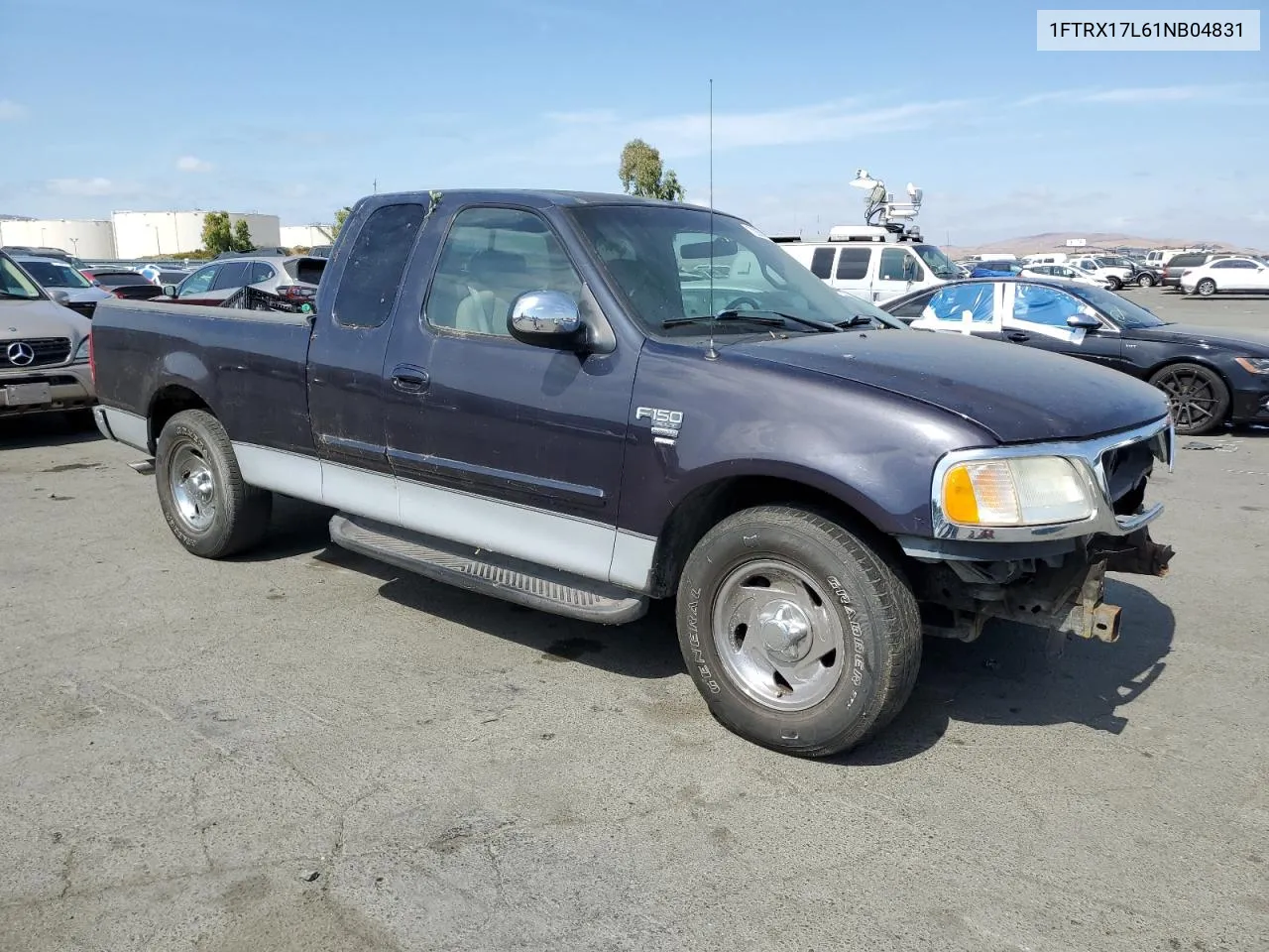 2001 Ford F150 VIN: 1FTRX17L61NB04831 Lot: 72056714