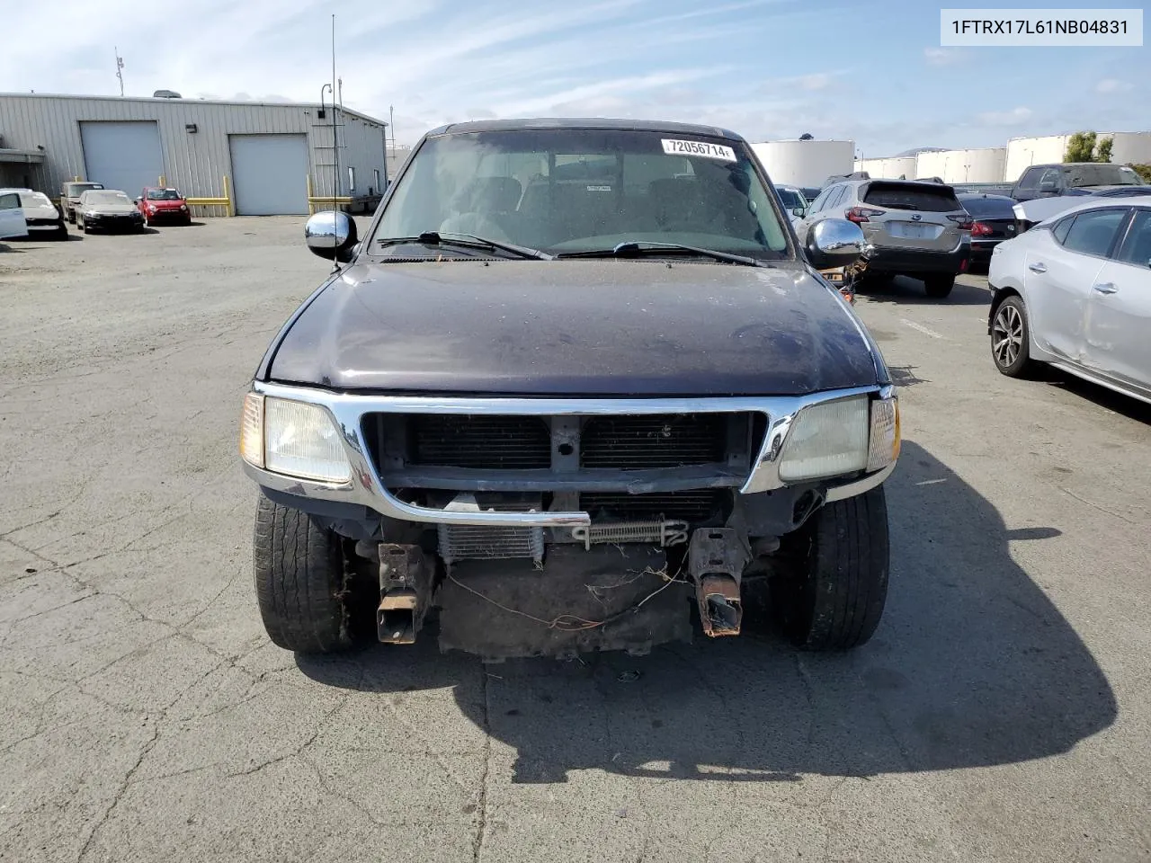 2001 Ford F150 VIN: 1FTRX17L61NB04831 Lot: 72056714