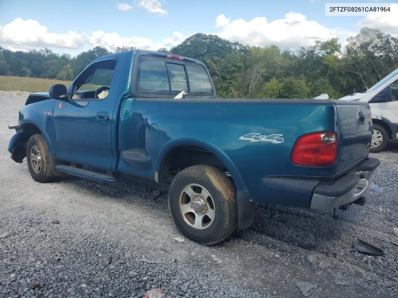 2001 Ford F150 VIN: 2FTZF08261CA81964 Lot: 72327034