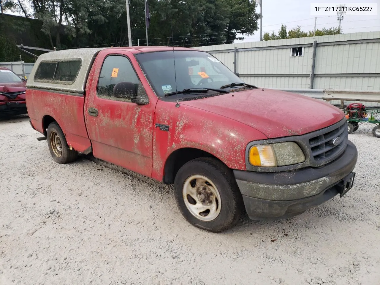 2001 Ford F150 VIN: 1FTZF17211KC65227 Lot: 72387804