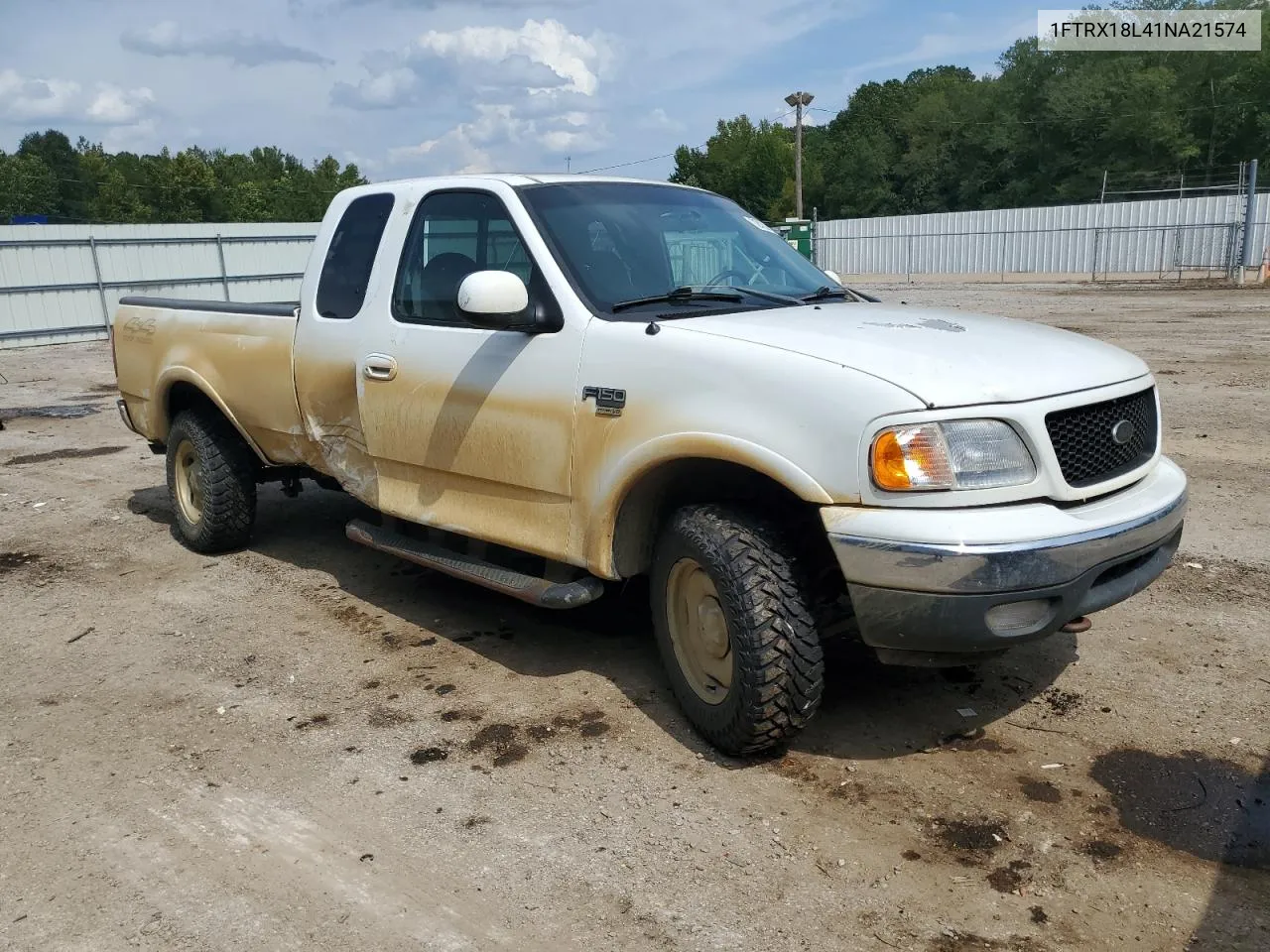 2001 Ford F150 VIN: 1FTRX18L41NA21574 Lot: 72432194