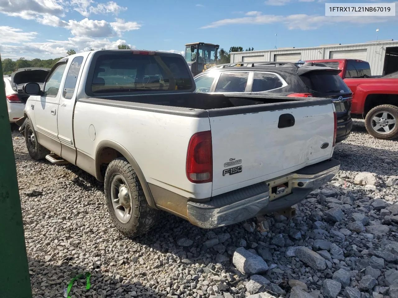 2001 Ford F150 VIN: 1FTRX17L21NB67019 Lot: 73301744