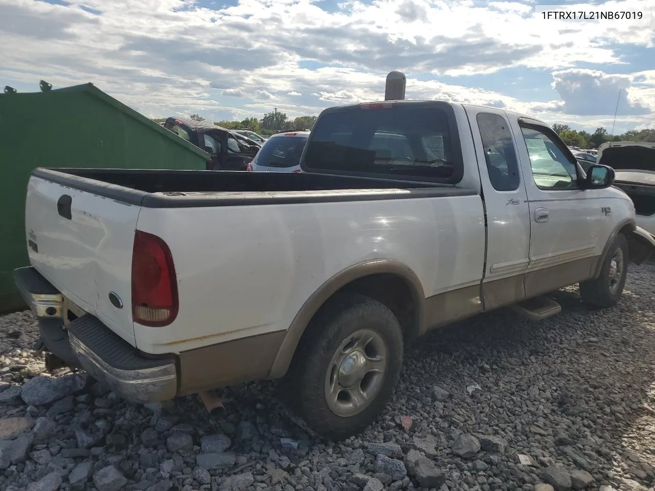 2001 Ford F150 VIN: 1FTRX17L21NB67019 Lot: 73301744