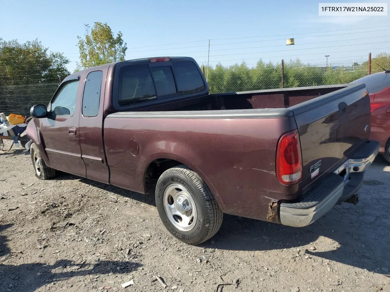 2001 Ford F150 VIN: 1FTRX17W21NA25022 Lot: 74440564