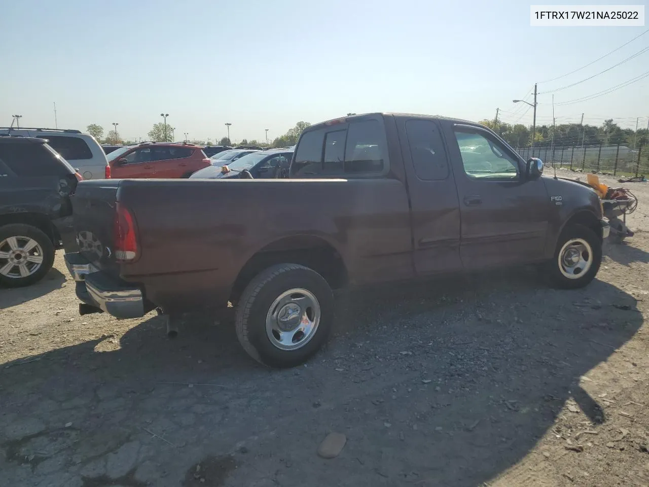 2001 Ford F150 VIN: 1FTRX17W21NA25022 Lot: 74440564