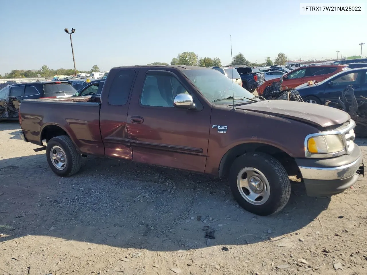 2001 Ford F150 VIN: 1FTRX17W21NA25022 Lot: 74440564