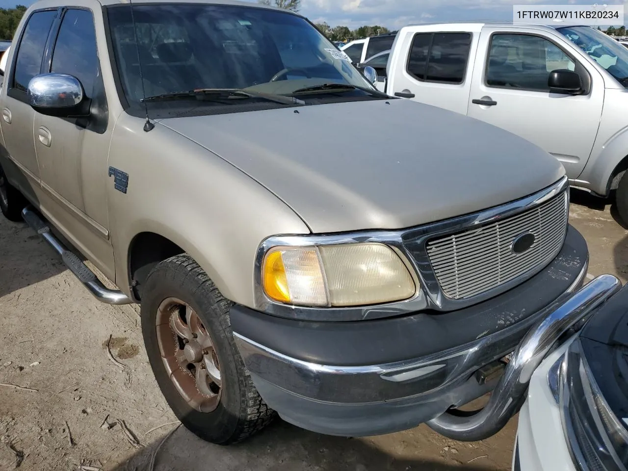 2001 Ford F150 Supercrew VIN: 1FTRW07W11KB20234 Lot: 74679364